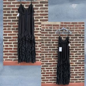 Fame & Partners Black Abby Dress in Power Lace NWT